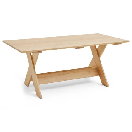 HAY Crate Dining Table bord 180×89,5 cm lakeret fyrretræ Klar