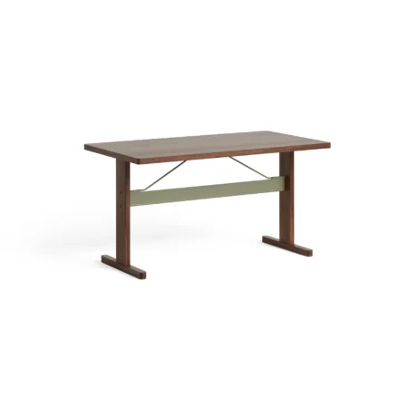 HAY Passerelle spisebord 160x85x74 cm Valnød-thyme green