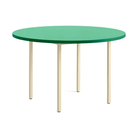 HAY Two-Colour spisebord Ø120 cm Ivory-green mint