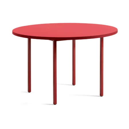 HAY Two-Colour spisebord Ø120 cm Maroon red-red