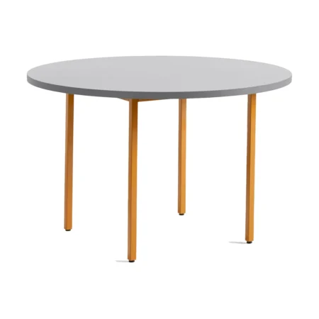 HAY Two-Colour spisebord Ø120 cm Ochre-light grey
