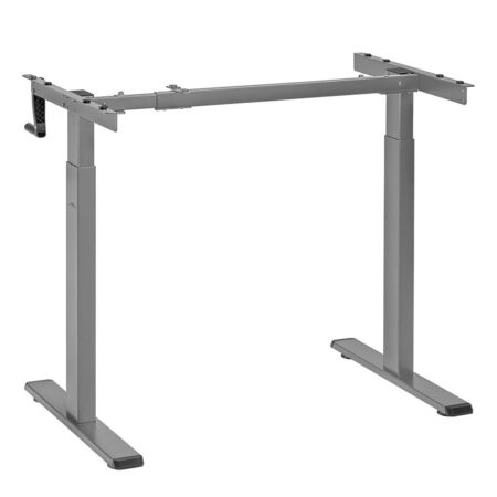Hæve/sænkebord stel Maclean – manuel, uden bordplade, max 60 kg, højde op til 120 cm (MC-790NG)