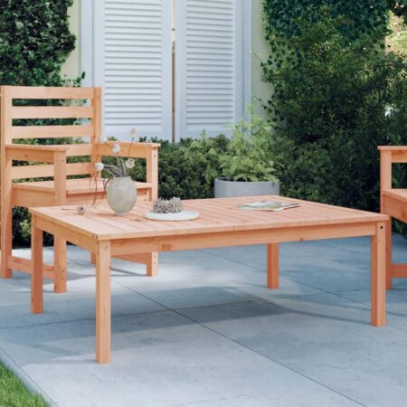Havebord 121x82,5x45 cm massivt douglasgran