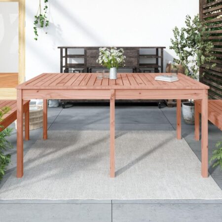 Havebord 159,5x82,5x76 cm massivt douglasgran
