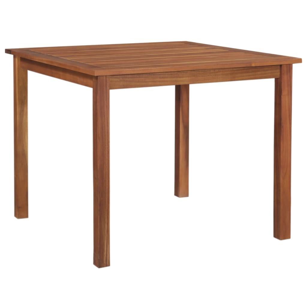 Havebord massivt akacietræ 85x85x74 cm Havebord massivt akacietræ 85x85x74 cm