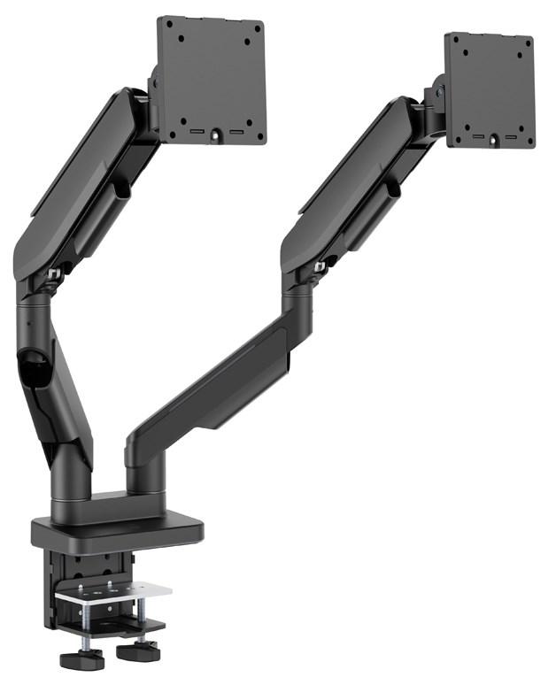 LC-POWER LC-EQ-A34B-D dobbelt skærmarm 17–34" – skrivebord, sort LC-POWER LC-EQ-A34B-D dobbelt skærmarm 17–34" – skrivebord, sort