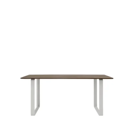Muuto 70/70 spisebord 170x85 cm Solid Smoked Oak/Grey