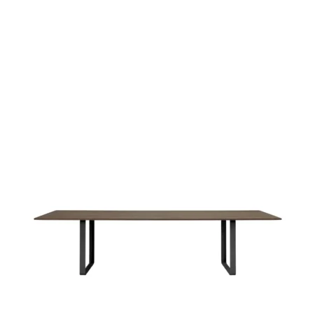 Muuto 70/70 spisebord 295x108 cm Solid Smoked Oak/Black