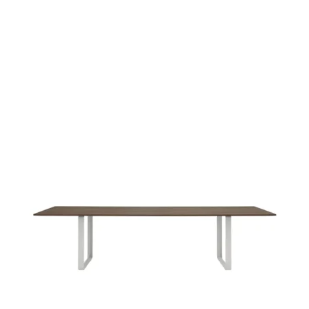 Muuto 70/70 spisebord 295x108 cm Solid Smoked Oak/Grey