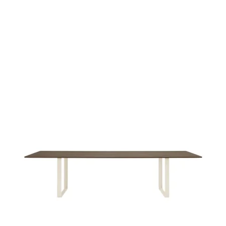 Muuto 70/70 spisebord 295x108 cm Solid smoked oak/Sand