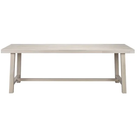 Rowico Home, Brooklyn spisebord 220x95 cm hvidpigmenteret eg