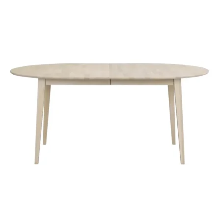 Rowico Home, Filippa spisebord oval 170-210x105 cm hvidpigmenteret eg