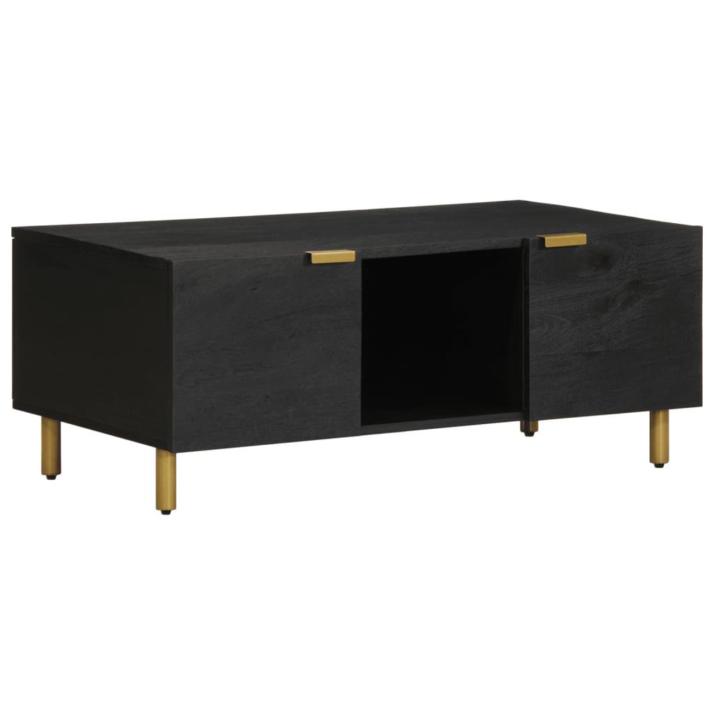 Sofabord 100x54x40 cm konstrueret træ sort Sofabord 100x54x40 cm konstrueret træ sort