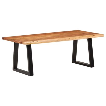 Sofabord 110x55x40 cm massivt akacietræ