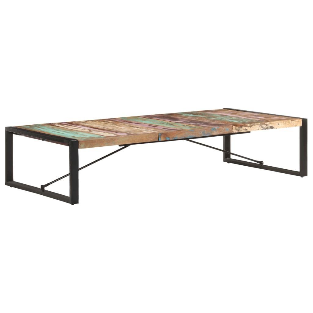Sofabord 180x90x40 cm massivt genbrugstræ Sofabord 180x90x40 cm massivt genbrugstræ