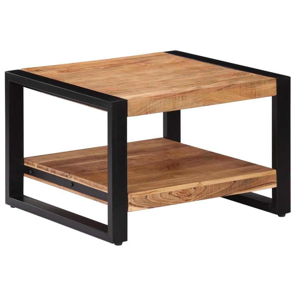 Sofabord 60x60x40 cm massivt akacietræ Sofabord 60x60x40 cm massivt akacietræ