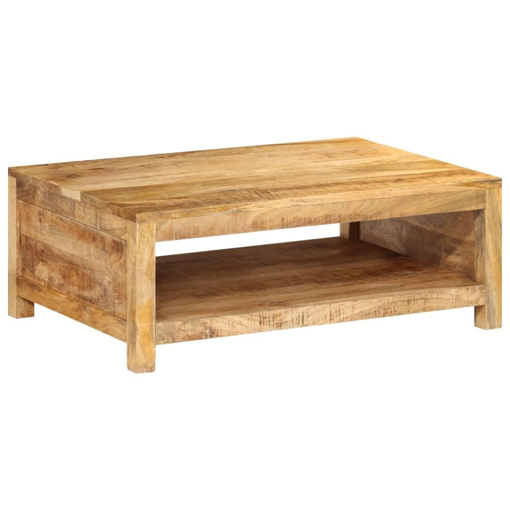 Sofabord 80x55x30 cm massivt mangotræ Sofabord 80x55x30 cm massivt mangotræ