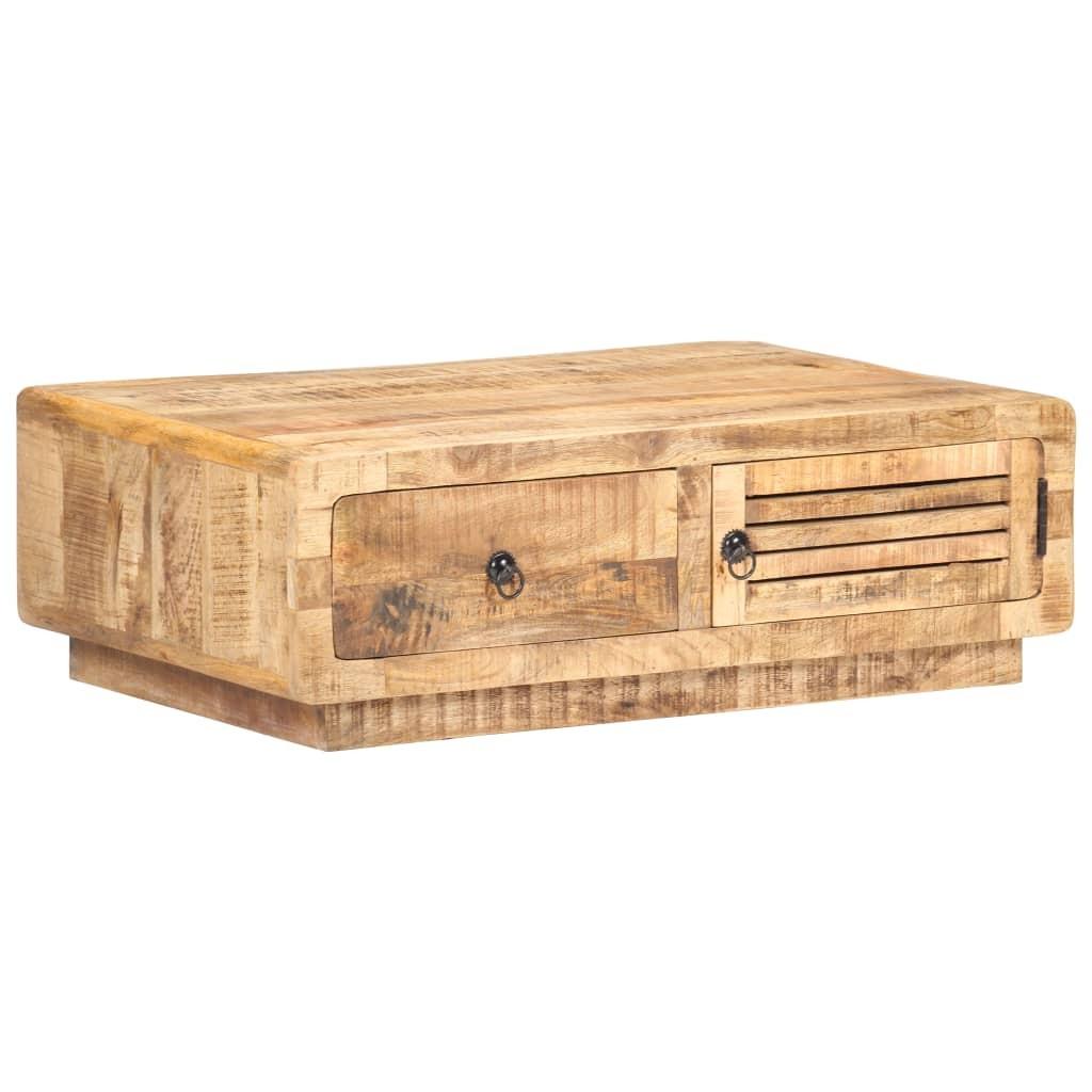 Sofabord 90x60x29 cm ru mangotræ Sofabord 90x60x29 cm ru mangotræ