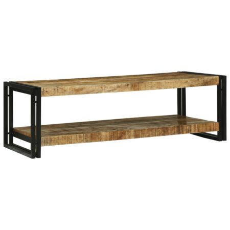 Sofabord Brun 120 x 50 x 38 cm Massivt mangotræ