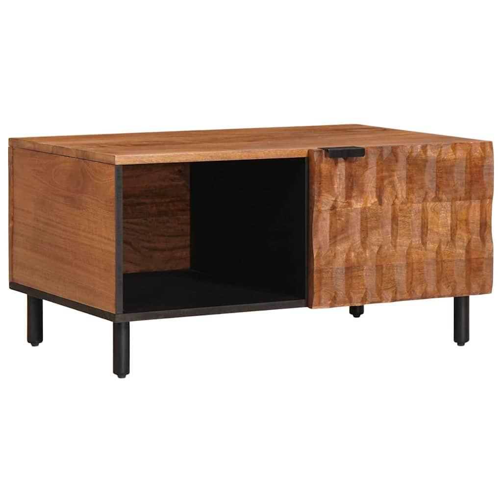 Sofabord Brun 80 x 50 x 40 cm Massivt mangotræ Sofabord Brun 80 x 50 x 40 cm Massivt mangotræ