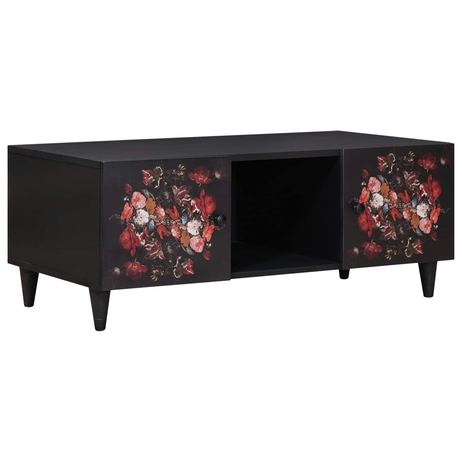 Sofabord Flerfarvet 100 x 54 x 40 cm Massivt mangotræ Sofabord Flerfarvet 100 x 54 x 40 cm Massivt mangotræ