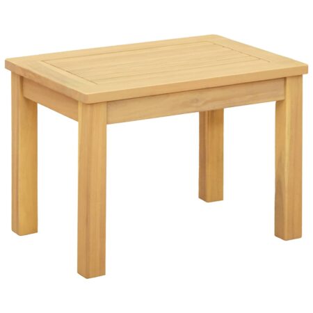 Sofabord Lys akacie 50 x 35 x 36 cm Massivt Akacietræ