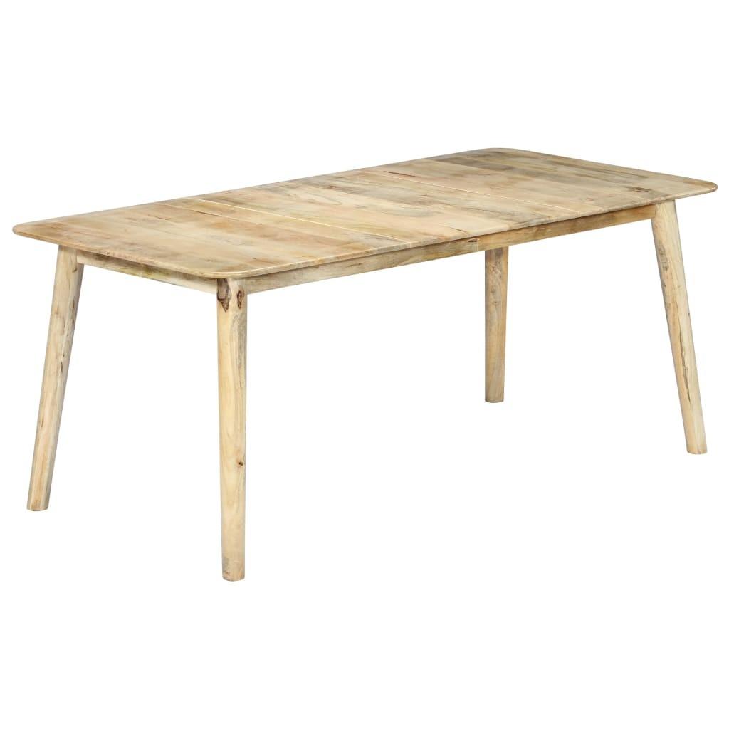 Spisebord 180 x 90 x 76 cm massivt mangotræ Spisebord 180 x 90 x 76 cm massivt mangotræ