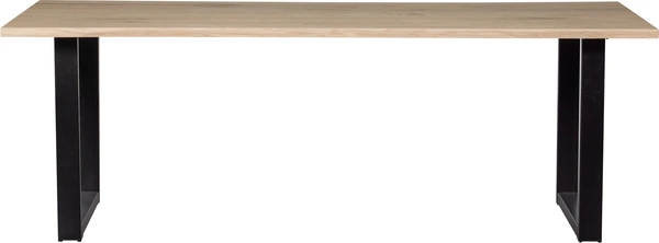 Spisebord WOOOD Tablo U plankebord i massiv natur eg 220x90x75 cm Spisebord WOOOD Tablo U plankebord i massiv natur eg 220x90x75 cm