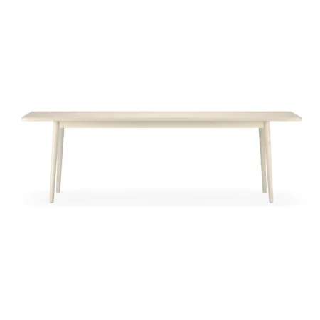 Stolab Miss Holly bord, 235x100 cm Birk hvidolieret, 2 tillægsplader