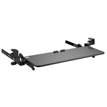 Tastaturbakke til skrivebord – Maclean, justerbar, 5 kg, 67 × 24 cm (MC-462)