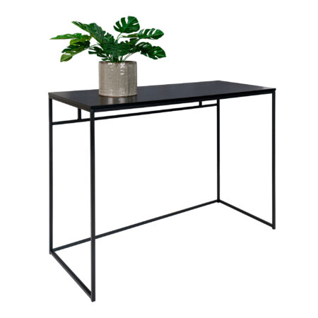 Vita skrivebord sort