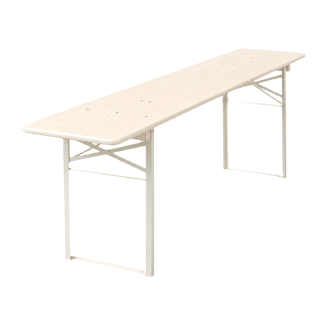 Brau Bord 220x50 cm - Hvid Brau Bord 220x50 cm - Hvid
