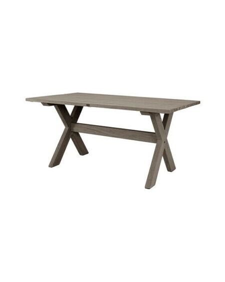 Cross spisebord charcoal 160cm