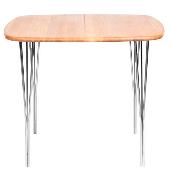 Haslev Symphony 84 spisebord - massiv/splitben - 105 x 105 cm. : Erling Christensen Møbler Haslev Symphony 84 spisebord - massiv/splitben - 105 x 105 cm. : Erling Christensen Møbler