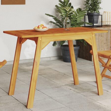 Havebord i massivt akacietræ - 110 x 56 x 75 cm