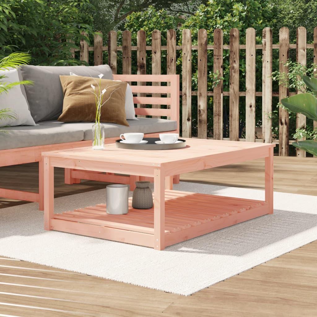 Havebord i massivt douglasgran - 121 × 82,5 × 45 cm med hylde Havebord i massivt douglasgran - 121 × 82,5 × 45 cm med hylde