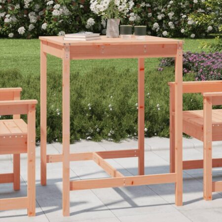 Havebord i massivt douglasgran - 82,5 × 82,5 × 110 cm