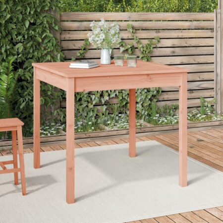 Havebord i massivt douglasgran - 82,5 × 82,5 × 76 cm