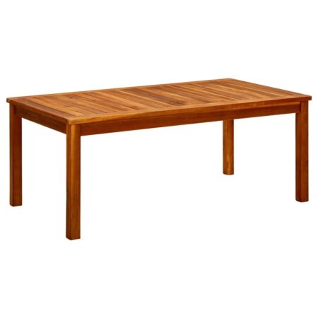 Sofabord til haven 110×60×45 cm - massivt akacietræ
