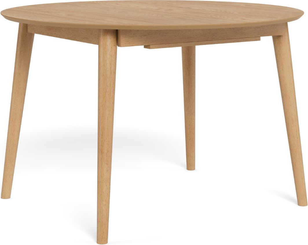 Spisebord Signature Montano rundt Ø115-154 cm, gummitræ/eg, butterfly-udtræk, natur Spisebord Signature Montano rundt Ø115-154 cm, gummitræ/eg, butterfly-udtræk, natur