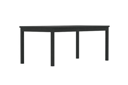 VENTURE HOME Kenya havebord, rektangulær - sort teaktræ (90x180)