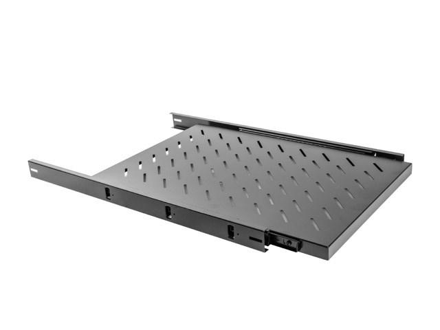 19" rack hylde udtræk - Lanberg justerbar, 1U, sort 19" rack hylde udtræk - Lanberg justerbar, 1U, sort