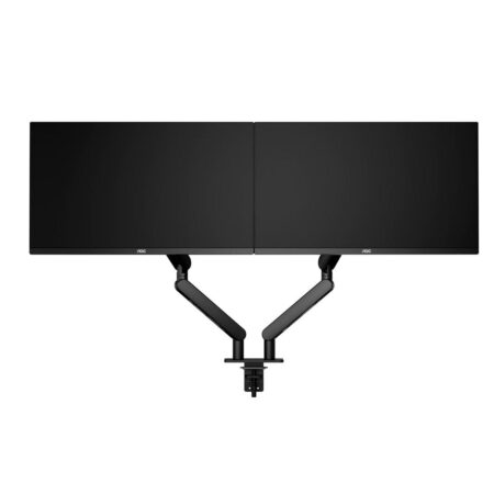 AOC AM420B dobbelt skærmarm 17-34" - skrivebord, sort