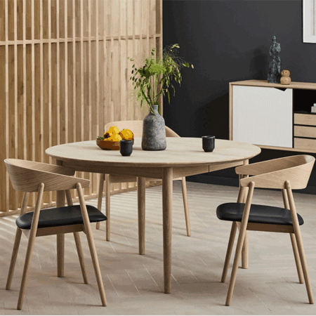 Andersen Furniture Classic 295 rundt spisebord - Udstillingsmodel : Erling Christensen Møbler