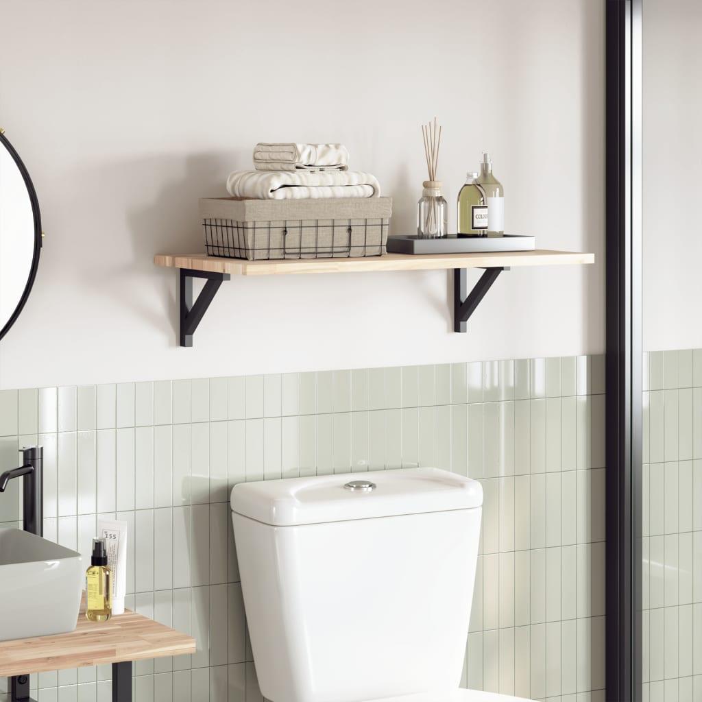 Bordplade 100 × 40 × 2 cm - rektangulær i massivt akacietræ, ubehandlet Bordplade 100 × 40 × 2 cm - rektangulær i massivt akacietræ, ubehandlet
