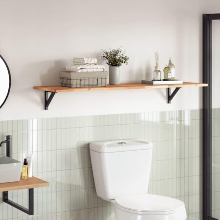 Bordplade 120 × 40 × 2 cm - rektangulær i massivt akacietræ