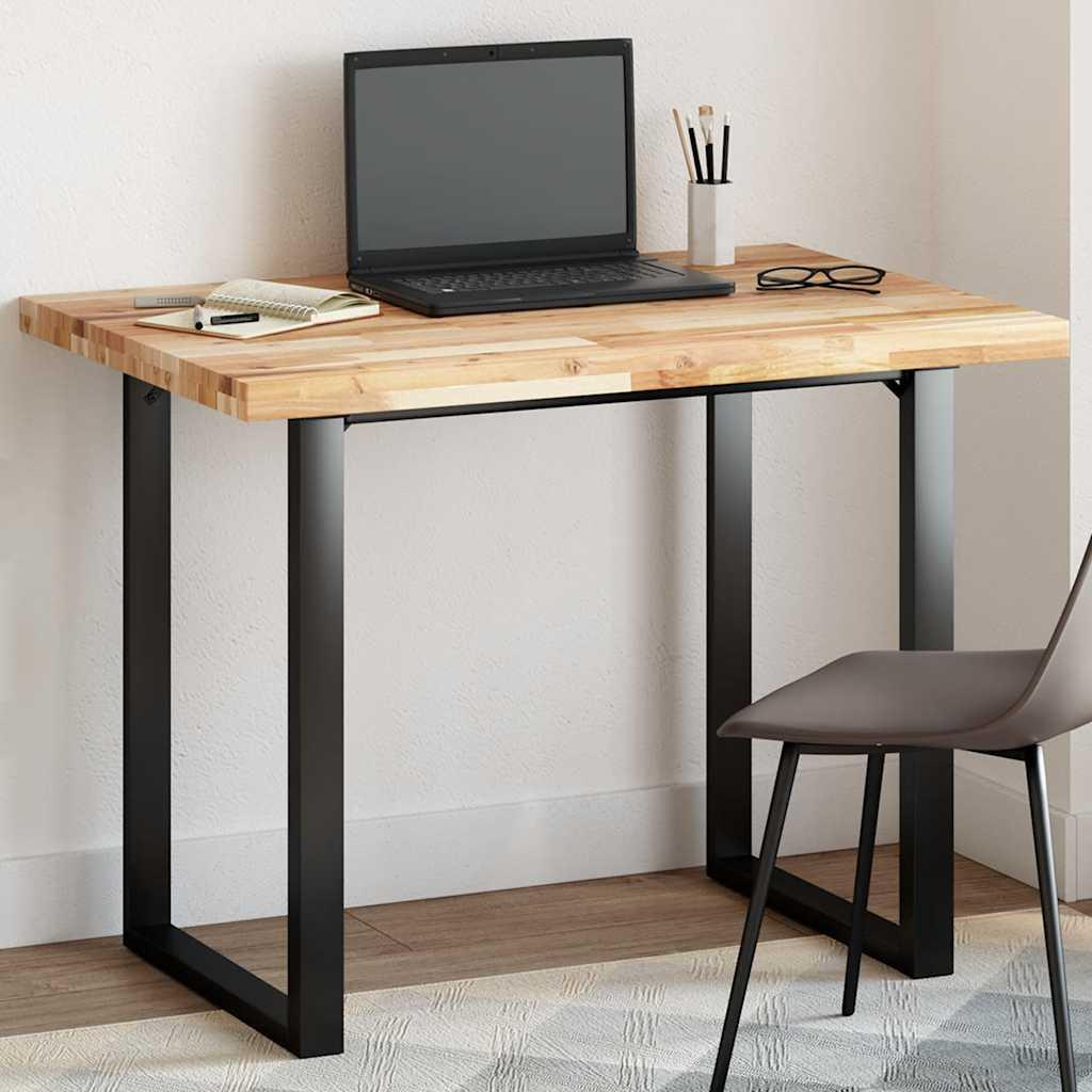 Bordplade 120 × 70 × 4 cm - rektangulær i massivt akacietræ (ubehandlet) Bordplade 120 × 70 × 4 cm - rektangulær i massivt akacietræ (ubehandlet)