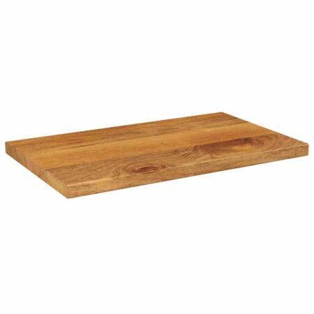 Bordplade 40 × 30 × 2,5 cm - rektangulær i massivt mangotræ