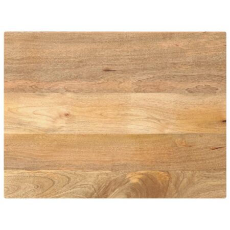 Bordplade 70 x 50 x 3,8 cm rektangulær i massivt mangotræ