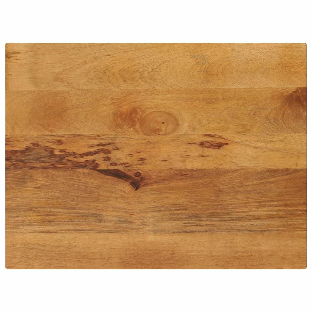 Bordplade 70 × 50 × 2,5 cm - rektangulær i massivt mangotræ Bordplade 70 × 50 × 2,5 cm - rektangulær i massivt mangotræ